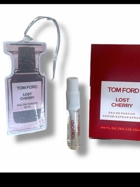 Tom Ford Lost Cherry Eau de Parfum Spray Deluxe Sample & Air Freshener